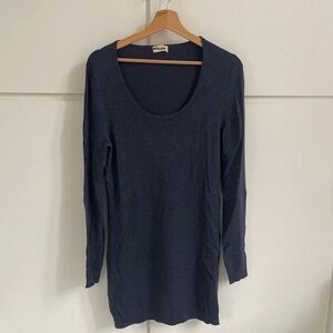H&M Navy Long Sleeve Dress